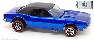 Blue - US, Black Roof, Dark Brown Int., Tabbed base